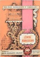 Édes jubileum. 160 éves Debrecenben a cukrászat. 160 süteményrecepttel! Debrecen, 1977, HBM Vendéglátó Vállalat. Kiadói papírkötés, jó állapotban.