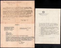 cca 1916-57 A II. világháború után Budaörsről részben kitelepített német (sváb) család iratai, fotói...