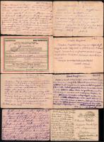 cca 1916-57 A II. világháború után Budaörsről részben kitelepített német (sváb) család iratai, fotói...