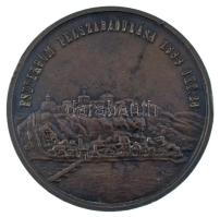 Klassohn Antal 1883. "Esztergom felszabadulása 1683. okt. 28. / Kétszázados évfordulójára 1883. okt. 28." kétoldalas bronz emlékérem (42mm) T:XF ph., karc, patina / Hungary 1883. "Esztergom felszabadulása 1683. okt. 28. / Kétszázados évfordulójára 1883. okt. 28." commemorative medallion for the 200th anniversary of the liberation of Esztergom, double-sided bronze. Sign.: Klasshon A. (42mm) C:XF edge error, scratch, patina