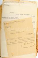 cca 1910-1940 Vegyes témájú nyomtatványok: I. világháborús adományokat köszönő levél, Mávag körlevél...