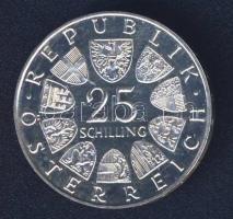 Ausztria 1971. 25Sch Ag "200 éves a Bécsi Börze" T:PP