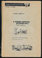 Klement Kornél: A tábori konyha gyakorlata. Ajánlom a lelkes fiatal szakácsoknak. Majnafrankfurt, 1981, Magyar Cserkészszövetség I. kerület - Europa. 84. sz. Lehel Vezér Cscs, 22 p. Kiadói papírkötés, amatőr módon javított gerinccel, sérült kötéssel, kijáró lapokkal.