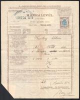 1890 Fedeztetési jegy + 1910-1920 3 db marhalevél