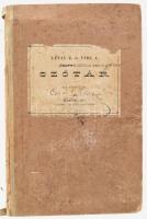 Vida Aladár-Lévay István: Görög-magyar szótár etymologiai csoportok szerint rendezve. Főgymnasiumok használatára. Bp., 1878, Lampel R., V+242 p. Korabeli félvászon-kötés, kopott, foltos borítóval, hiányos gerincen, a borítón a címet átjavították, laza kötéssel.