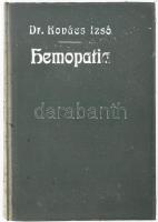 Kovács Izsó: Hemopatia. A vérgyógyítás és eredményei. Bp., 1910, Nap, 128 p. Kiadói egészvászon-kötés, kopott borítóval.