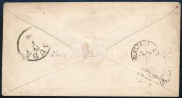 1870 5kr PC-cover "BUDA CSÁSZÁRFÜRDŐ" - Wien 1870 5kr díjjegyes boríték "BUDA CSÁSZÁR...