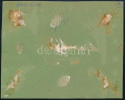 2kr I. with strongly shifted perforation on local printed matter front "KLAUSENBURG" (ANK ...