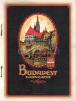 Foire Internationale de Budapest 18-27 Avril 1925. [Az 1925. évi Budapesti Nemzetközi Vásár francia nyelvű turisztikai és tájékoztató füzete.] Budapest, 1925. Hornyánszky Viktor ny. 26 p. Az először 1925-ben megrendezett Budapesti Nemzetközi Vásár jelenős előéletre tekinthet vissza. Ha nem tekintjük az inkább országimázsra törekvő Ezredéves Kiállítást, illetve a mezőgazdasági vásárokat, akkor a BNV előfutárának az 1906-ban Fővárosi Kereskedők Egyesülete által megrendezett Márciusi Vásárt tekinthetjük, amelyen leginkább a papírkereskedők mutatták be termékeiket. Az árumintavásárnak minősülő 1906-os vásár nagy sikernek bizonyult, profilja folyamatosan bővült, és kikerült a pesti Vigadó épületéből. Bár korábban is megjelentek már külföldi kiállítók, de az első valódi nemzetközi vásár az 1925. évi volt, melyet jelentős szervező és propagandamunka előzött meg. Francia nyelvű turisztikai és vásárismertetőnk is a szervező munka keretében jelent meg. Szövegközti felvételekkel gazdagon illusztrált tájékoztatónk első felében Budapesti infrastrukturális, turisztikai, közlekedési, ipari és kereskedelmi fejlődéséről, modern építészeti örökségéről szóló cikkek, a második részben egyes kiállítók képes hirdetései. A kihajtható hátsó borítón a BNV színes emblémájával illusztrált információk, illetve színes Budapest-térkép az állomásoktól a városligeti kiállítótérhez vezető útvonalak részleteivel. Fűzve, színes, illusztrált kiadói borítóban. Jó példány.