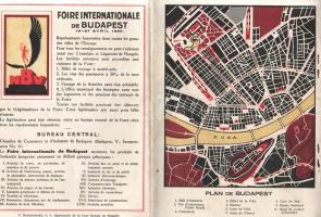 Foire Internationale de Budapest 18-27 Avril 1925. [Az 1925. évi Budapesti Nemzetközi Vásár francia ...
