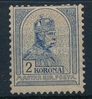 1904 Turul 2K (220.000) (felül rövid fogak / perf faults above)