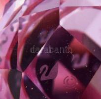 Swarovski kristályfigura - Lady Duck. Jelzett az alján, hibátlan, m: 4 cm