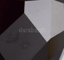 Swarovski kristályfigura - Happy Duck Sir. Jelzett az alján, hibátlan, m: 4 cm