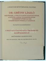 1998. "A Magyar Köztársasági Érdemrend középkeresztje, polgári tagozat" zománcozott Ag kit...