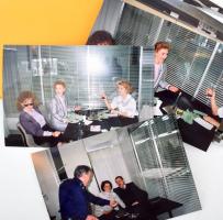 1991 Pordenone, Privátexpo (magánvállalkozók kiállítása) kiállítói és standjaik, 37 db színes fotó, ...