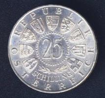 Ausztria 1956. 25Sch Ag "Mozart" T:2/2+