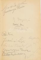 Heltai Jenő: A néma Levente. Előzéklapon a szerző mellett Bajor Gizi, Bilicsi Tivadar, Péchy Blanka,...