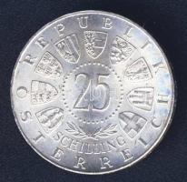 Ausztria 1957. 25Sch Ag "Mariazell" T:2/2+ kis ph