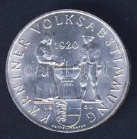 Ausztria 1960. 25Sch Ag "Karintia, népszavazás 1920" T:2