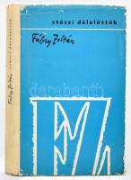 Fábry Zoltán: Stószi délelőttök. (Dedikált!) Pozsony, 1968, Madách Könyvkiadó. Első kiadás. Kiadói e...
