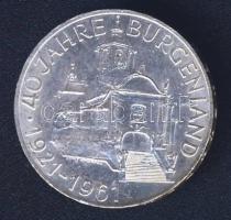 Ausztria 1961. 25Sch Ag "40 éves Burgenland" T:2