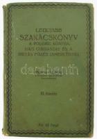 Podruzsik Béla: Legújabb szakácskönyv. A polgári konyha, házi cukrászat és a diétás főzés ismereteivel. III. kiadás. Bp., 1930, szerzői (Otthon Nyomda), 363 p. Kiadói egészvászon-kötésben, kopott borítóval, sérült gerinccel, kijáró és részben kissé foltos lapokkal, néhány kevés lapon jegyzettel.