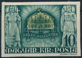 1940 Kelet visszatér vágott bélyeg (8.000)