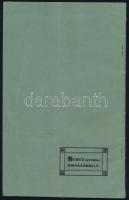 1913 A Hódmezővásárhelyi Ipartestület módosított alapszabályai. Hódmezővásárhely, 1913, Nemes Ármin ...