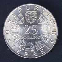 Ausztria 1970. 25Sch Ag "Lehár Ferenc" T:1/2+