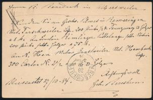 Német Államok Bayern 1884