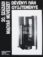 1993 Dévényi Iván gyűjteménye kiállítási plakát, Kassák Múzeum, 1993. X. 10 - XII. 5., feltekerve, 83x58 cm