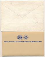 Amerikai Egyesült Államok 1975. "Paul Revere - Amerikai forradalom 200. évfordulója" arany...