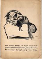 1929 Holland kiadású háború ellenes propaganda képes füzet