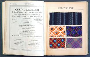 Standard Exporter of Czechoslovakia. Textile Goods Series 1927-1928. Patronage: Ministry of Commerce...
