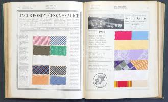 Standard Exporter of Czechoslovakia. Textile Goods Series 1927-1928. Patronage: Ministry of Commerce...