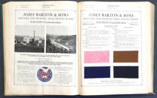 Standard Exporter of Czechoslovakia. Textile Goods Series 1927-1928. Patronage: Ministry of Commerce...