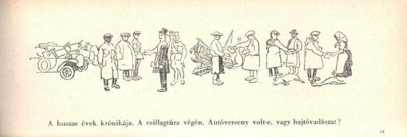 Mühlbeck Károly: 
Mühlbeck Károly vidám fejlécei.
[Budapest], (1935). Uj Idők Szerkesztősége [4] p...