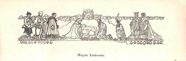 Mühlbeck Károly: 
Mühlbeck Károly vidám fejlécei.
[Budapest], (1935). Uj Idők Szerkesztősége [4] p...