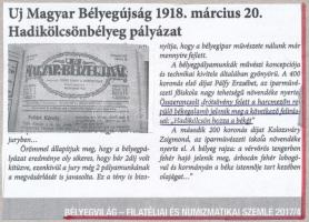 I. Világháború: Jegyezzünk hadikölcsönt levélzárók, 4 db + szövegmagyarázattal