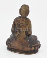 Bronz Buddha figura 10 cm