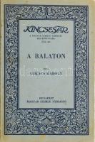 Lukács Károly: A Balaton. A Magyar Szemle Kincsestára 114. sz. Bp., 1931, Magyar Szemle Társaság. Kiadói papírkötés, kis sérüléssel a gerincen