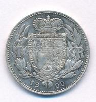 Liechtenstein 1900. 1K Ag "II. Johann" T:XF,VF
Liechtenstein 1900. 1 Krone Ag "Johan...