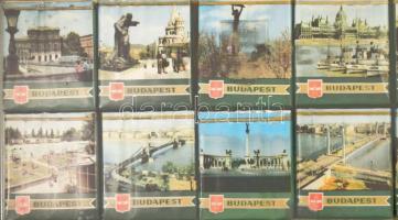 Budapest nevezetességei, 10 db-os cigaretta sorozat, Egri Dohánygyár, 1970 körül. Bontatlanok, erede...