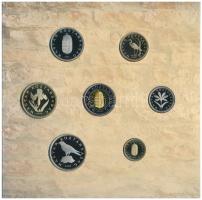 2005. 1Ft-100Ft (7xklf) forgalmi sor szettben + 2005. 10Ft "József Attila" T:PP halvány pa...