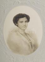 cca 1916 Károly osztrák császár és magyar király valamint Zita királyné hivatalos dísz portréja. Dom...