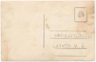 Marosvásárhely, Targu Mures (?); Krausz János hentes és mészáros üzlete / butcher shop. photo (fl)