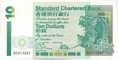 Hongkong 1995. 10$ &quot;DC 013267&quot; T:AU Hong Kong 1995. 10 Dollars &quot;DC 013267&quot; C:AU  Krause P#284