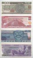 Mexikó 1976. 10P + 1981. 50P + 100P + 1984. 500P T:UNC-AU
Mexico 1976. 10 Pesos + 1981. 50 Pesos + ...