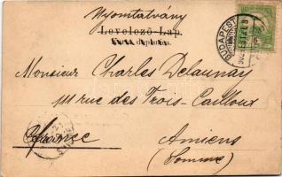 1902 Zagreb, Zágráb; Obrtni muzej. Arhitekti Hönigsberg i Deutsch / Musée des arts et métiers / Ipar...