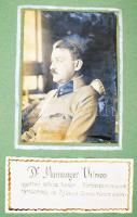 1916 Karácsony - A Pénzintézetek Hadikórházának főorvosai. Emlékalbum összesen 64 db fotóval (beraga...